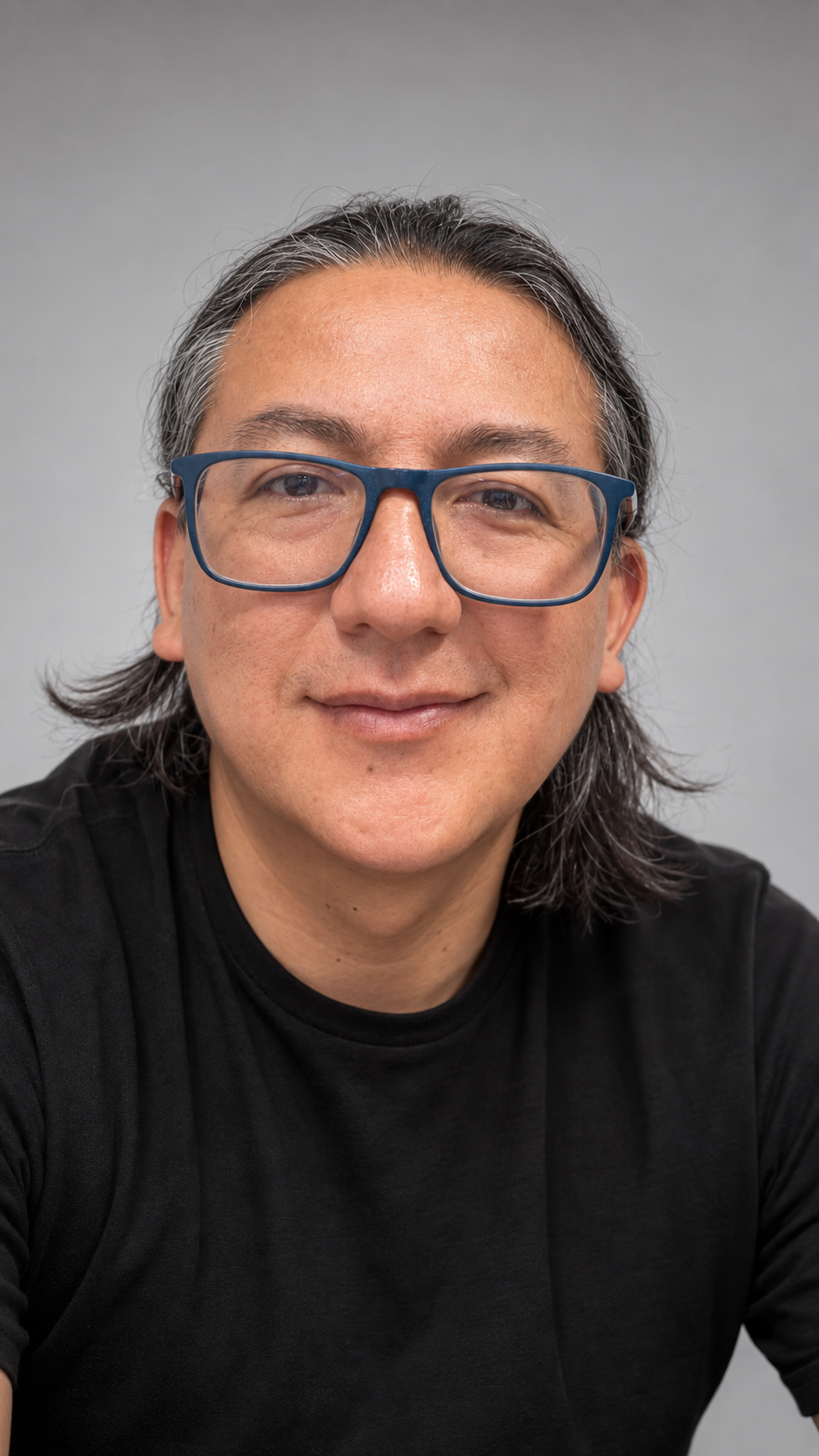 Retrato de Esteban 'Tebo' Samaniego